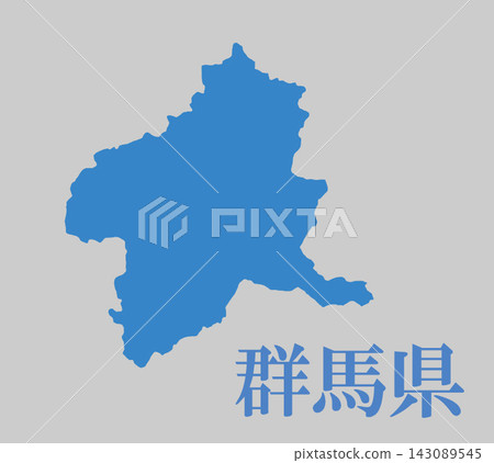 Gunma Prefecture - Map of Japan Gunma Prefecture - Map of Japan 143089545