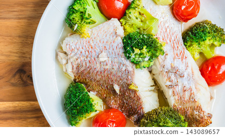 Akuapattsua of sea bream Akuapattsua of sea bream 143089657