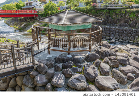 特光之湯是靜岡縣伊豆市修善寺溫泉的象徵。 143091401