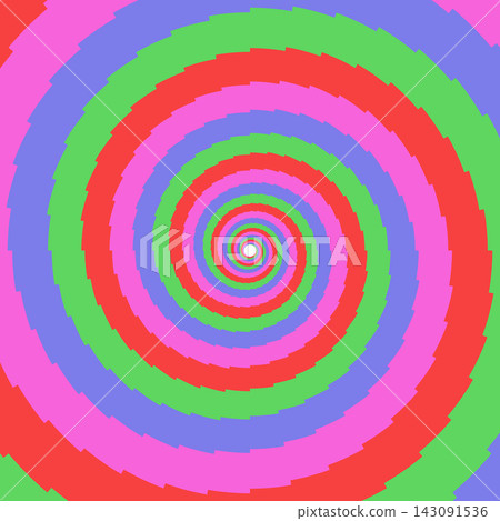 psychedelic stepped spiral abstract background psychedelic stepped spiral abstract background 143091536