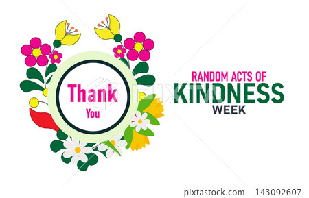 Random Acts of Kindness Day Poster Banner and Background Design Template Featuring Heart and Helping Hands Illustration for Compassion, Generosity, Appreciation, and February Celebration Theme Random Acts of Kindness Day Poster Banner and Background Design Template Featuring Heart and Helping Hands Illustration for Compassion, Generosity, Appreciation, and February Celebration Theme 143092607