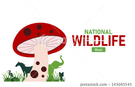 National Wildlife Week Vector Animals Forest Conservation Nature Protection Biodiversity Ecosystem Wildlife Habitat April Banner Design Awareness Stock Graphic Template National Wildlife Week Vector Animals Forest Conservation Nature Protection Biodiversity Ecosystem Wildlife Habitat April Banner Design Awareness Stock Graphic Template 143093543
