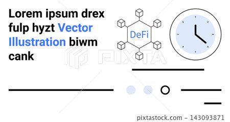 Blockchain technology, decentralized finance, business solutions, time management, data structures, innovation. Blockchain network and clock designs. Decentralized finance and business solutions Blockchain technology, decentralized finance, business solutions, time management, data structures, innovation. Blockchain network and clock designs. Decentralized finance and business solutions 143093871