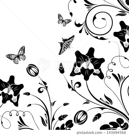 Flower Frame Flower Frame 143094568