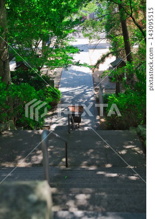 大之島神社的庭院 大之島神社的庭院 143095515