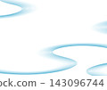 A Japanese-style background with a wave pattern inspired by the flow of water. 143096744