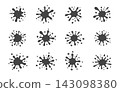 Paint splatter silhouette set, Paint splatter svg bundle, Paint splats svg, Paint svg, Paint splatter clipart, Paint splats svg. 143098380