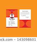 Nice Awesome ID Card Design 143098601