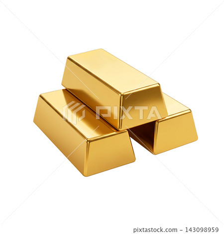 金錠插圖 真金 金錠插圖 真金 143098959