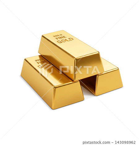金錠插圖 真金 143098962