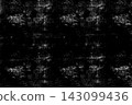 Dark seamless repeating grunge texture and abstract pattern in black tones 143099436
