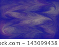 Abstract blue and purple fluid art background with wavy smoky textures 143099438