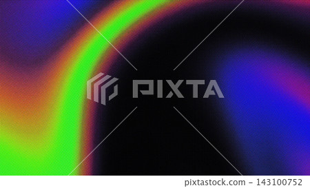 Abstract Y2K Iridescent Halftone Rainbow Pattern Background for Psychedelic Campaign Design 143100752