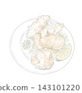 Deep-fried chicken 143101220