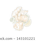 Deep-fried chicken 143101221