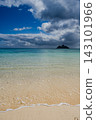 Lanikai海灘在夏威夷 143101966