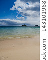 Lanikai海灘在夏威夷 143101968