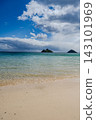 Lanikai海灘在夏威夷 143101969