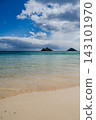Lanikai海灘在夏威夷 143101970