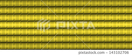 A seamless abstract background material featuring luxurious gold metal tiles. A seamless abstract background material featuring luxurious gold metal tiles. 143102706