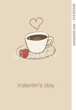 Valentine's Day Banner (Cafe Image, Vertical) Valentine's Day Banner (Cafe Image, Vertical) 143103506