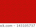 Maple leaf Japanese pattern seamless pattern (dark red) 143105737