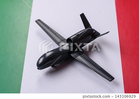 Italian drone unmanned autonomous technology of espionage and strikes on the enemy 143106929