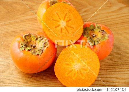 Fuyu persimmon from Nara Prefecture Fuyu persimmon from Nara Prefecture 143107484
