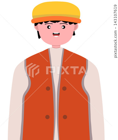 farmer in traditional costume farmer in traditional costume 143107619