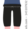 side view of woman 143107632