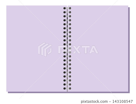 Spiral Notebook Page Lavender B5 Landscape Center Coil Bound Blank Editable Stationery Horizontal Vector Art Modern Spiral Notebook Page Lavender B5 Landscape Center Coil Bound Blank Editable Stationery Horizontal Vector Art Modern 143108547