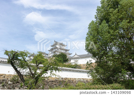 姬路城天守閣,被指定為世界遺產。 姬路城天守閣,被指定為世界遺產。 143109098