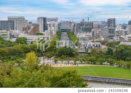 View from Himeji Castle View from Himeji Castle 143109246