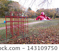 Autumn park, jungle gym Autumn park, jungle gym 143109750