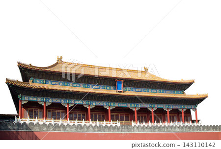 Forbidden City (carved, on white background), Beijing, China -- was the Chinese imperial palace from the Ming Dynasty to the end of the Qing Dynasty Forbidden City (carved, on white background), Beijing, China -- was the Chinese imperial palace from the Ming Dynasty to the end of the Qing Dynasty 143110142