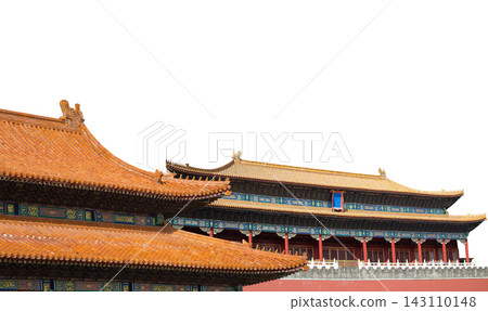 Forbidden City (carved, on white background), Beijing, China -- was the Chinese imperial palace from the Ming Dynasty to the end of the Qing Dynasty Forbidden City (carved, on white background), Beijing, China -- was the Chinese imperial palace from the Ming Dynasty to the end of the Qing Dynasty 143110148