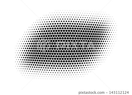 Halftone Dot Burst Gradient Pattern Halftone Dot Burst Gradient Pattern 143112124