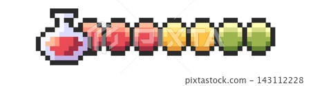 Potion Loading Bar Progress Pixel Art Potion Loading Bar Progress Pixel Art 143112228