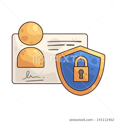 Illustration of Personal Data Protection Illustration of Personal Data Protection 143112402