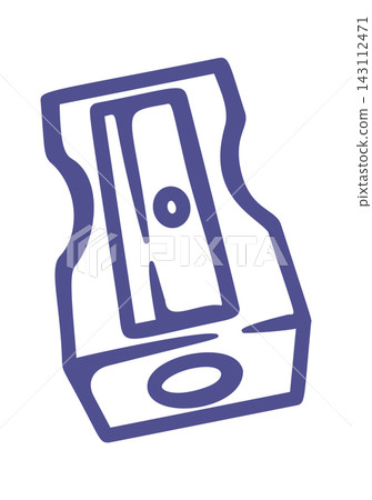 Sharpener Sketched Tool Icon Line Art Sharpener Sketched Tool Icon Line Art 143112471