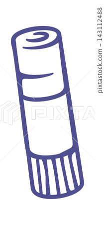 Marker Cap Off Doodle Line Art Marker Cap Off Doodle Line Art 143112488