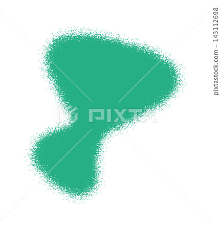 Spray Paint Splat Abstract Shape Grunge 143112698