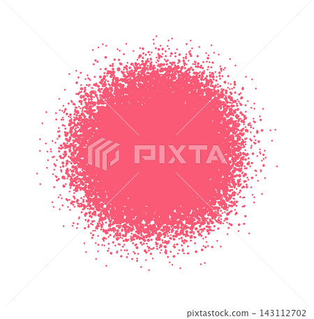 Spray Paint Splatter Circle Grunge Texture Spray Paint Splatter Circle Grunge Texture 143112702