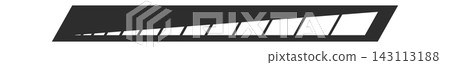 Speed Stripe Ramp Gradient Decal Graphic Speed Stripe Ramp Gradient Decal Graphic 143113188