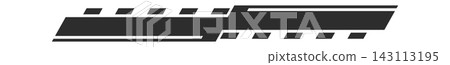 Racing Stripe Speed Decal Graphic Racing Stripe Speed Decal Graphic 143113195