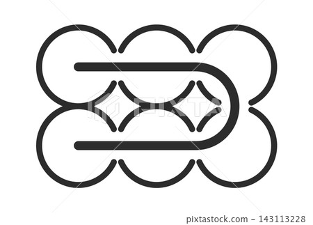 Pattern Loop Monoline Abstract Geometry Pattern Loop Monoline Abstract Geometry 143113228