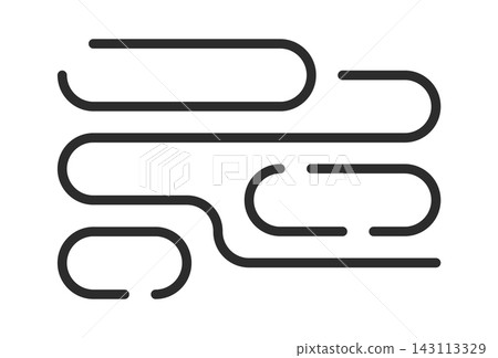 Abstract Lines Flow Pathway Line Art Abstract Lines Flow Pathway Line Art 143113329