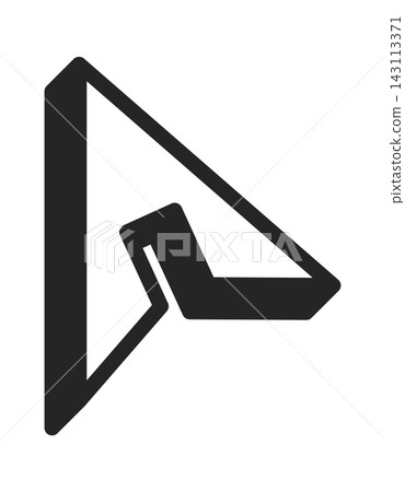 Cursor Arrow Clicking Gesture Line Art Cursor Arrow Clicking Gesture Line Art 143113371