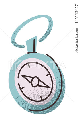 Compass Hanging Pendant Sketch Doodle Style Compass Hanging Pendant Sketch Doodle Style 143113427