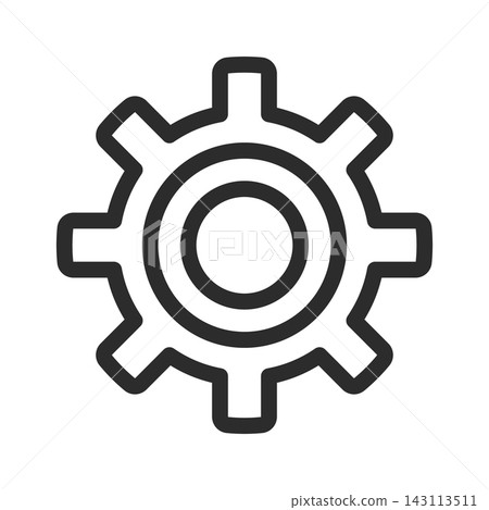 Gear Cogwheel Outline Settings Symbol 143113511